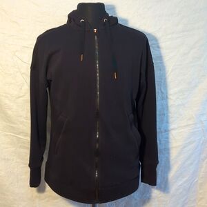 AVIA Black full zip fleece hoody